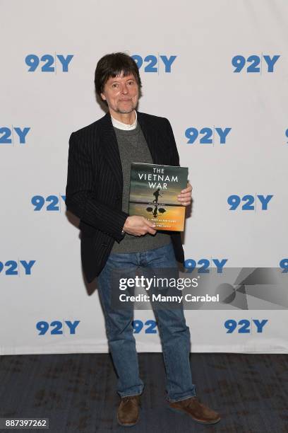 Ken Burns attends 92nd Street Y presents A Special Conversation with Ken Burns and Annette Insdorf at 92nd Street Y on December 6, 2017 in New York...