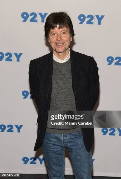 Ken Burns attends 92nd Street Y presents A Special Conversation with Ken Burns and Annette Insdorf at 92nd Street Y on December 6, 2017 in New York...