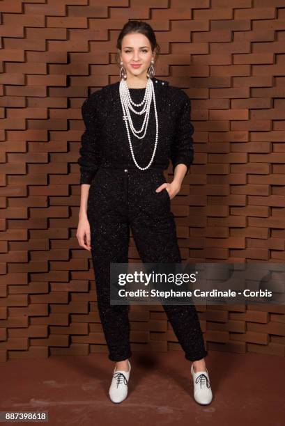 Lisa Vicari attends the Chanel - Collection Metiers d'Art Paris Hamburg 2017/18 at The Elbphilharmonie on December 6, 2017 in Hamburg, Germany.