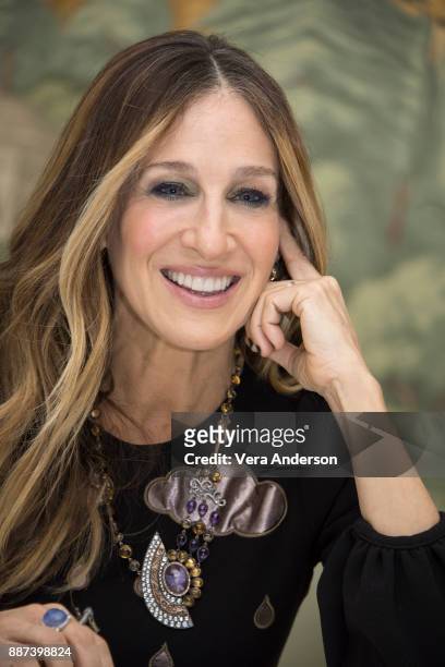 Sarah Jessica Parker at the "Divorce" Press Conference at the London Hotel on December 4, 2017 in New York City