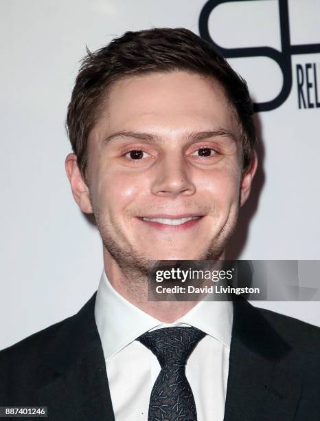 Actor Evan Peters attends the premiere of Front Row Filmed Entertainment's "The Pirates of Somalia" at TCL Chinese 6 Theatres on December 6, 2017 in...