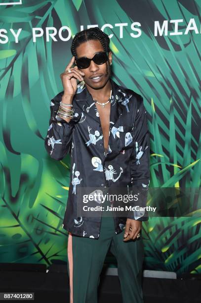 Rocky attends the Artsy Projects Miami x Gucci: Special Thanks to Bombay Sapphire at The Bath Club on December 6, 2017 in Miami Beach, Florida.