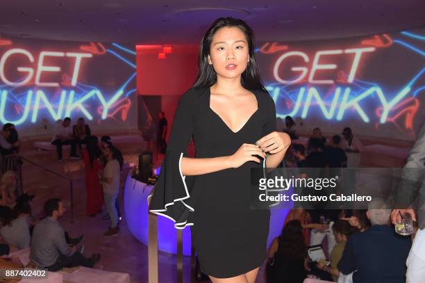 The Daily Front Row and Tinder After Dark celebrate with Angel Zheng at Faena Forum on December 6, 2017 in Miami Beach, Florida.