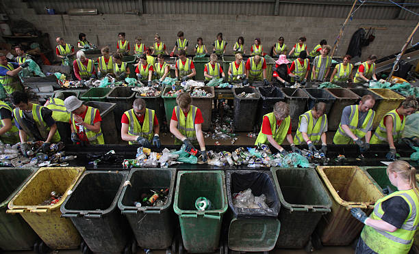 GBR: Volunteers Begin The Clean Up After 137,000 Fans Leave Glastonbury Festival