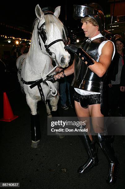 Actor Sacha Baron Cohen arrives for the Australian premiere of 'Bruno' at the State Theatre on June 29, 2009 in Sydney, Australia.