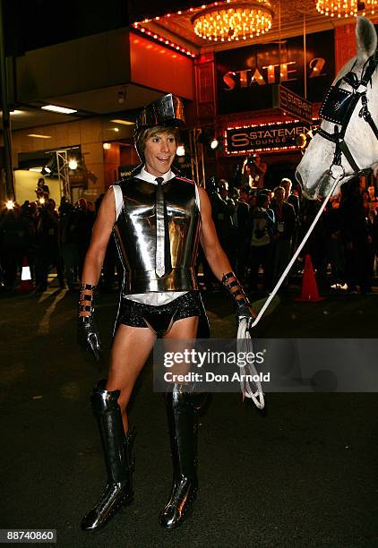 Actor Sacha Baron Cohen arrives for the Australian premiere of 'Bruno' at the State Theatre on June 29, 2009 in Sydney, Australia.