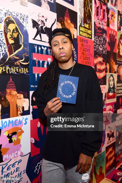 Lena Waithe attends Refinery29 29Rooms Los Angeles: Turn It Into Art Opening Night Party at ROW DTLA on December 6, 2017 in Los Angeles, California.