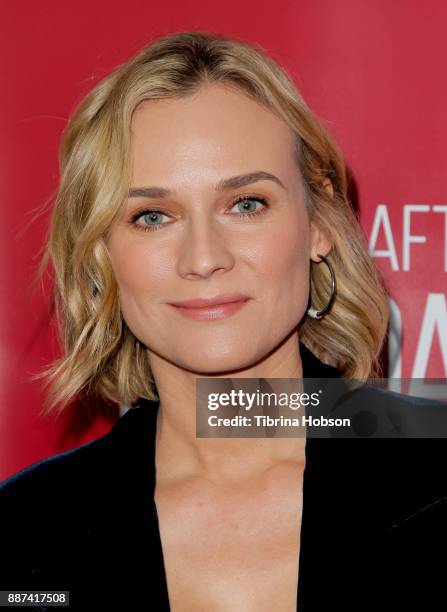 Diane Kruger attends SAG-AFTRA Foundation's conversations and screening of 'In The Fade' at SAG-AFTRA Foundation screening room on December 6, 2017...