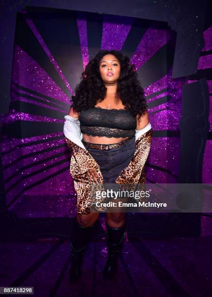 29Rooms Collaborator Lizzo attends Refinery29 29Rooms Los Angeles: Turn It Into Art Opening Night Party at ROW DTLA on December 6, 2017 in Los...