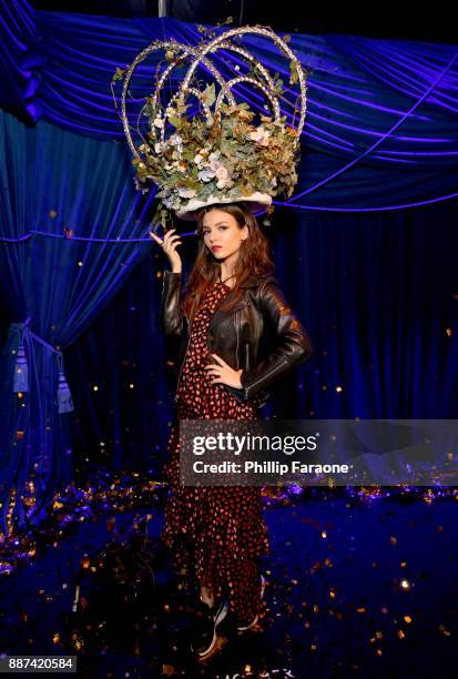 Victoria Justice attends Refinery29 29Rooms Los Angeles: Turn It Into Art Opening Night Party at ROW DTLA on December 6, 2017 in Los Angeles,...