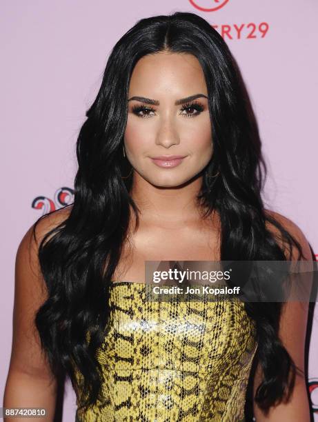 Demi Lovato attends Refinery29 29Rooms Los Angeles: Turn It Into Art at ROW DTLA on December 6, 2017 in Los Angeles, California.