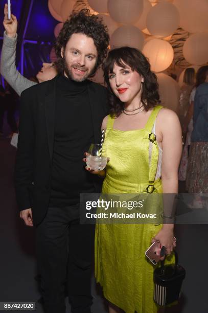 Benjamin Shine and Refinery29 Executive Creative Director & Co-Founder Piera Gelardi attend Refinery29 29Rooms Los Angeles: Turn It Into Art Opening...