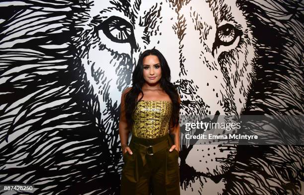 29Rooms Collaborator Demi Lovato attends Refinery29 29Rooms Los Angeles: Turn It Into Art Opening Night Party at ROW DTLA on December 6, 2017 in Los...