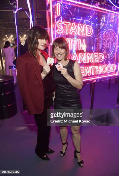 Kathryn Hahn and Director, Arts & Entertainment Engagement, Planned Parenthood Caren Spruch attend Refinery29 29Rooms Los Angeles: Turn It Into Art...