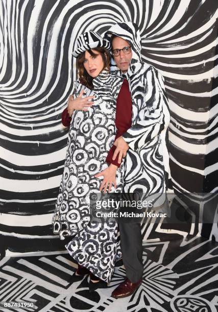 Kathryn Hahn and guest attend Refinery29 29Rooms Los Angeles: Turn It Into Art Opening Night Party at ROW DTLA on December 6, 2017 in Los Angeles,...