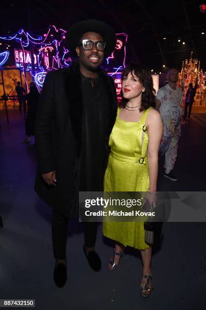 Guest and Piera Gelardi attend Refinery29 29Rooms Los Angeles: Turn It Into Art Opening Night Party at ROW DTLA on December 6, 2017 in Los Angeles,...