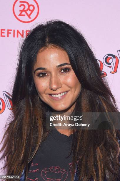 Emmanuelle Chriqui attends Refinery29 29Rooms Los Angeles: Turn It Into Art at ROW DTLA on December 6, 2017 in Los Angeles, California.