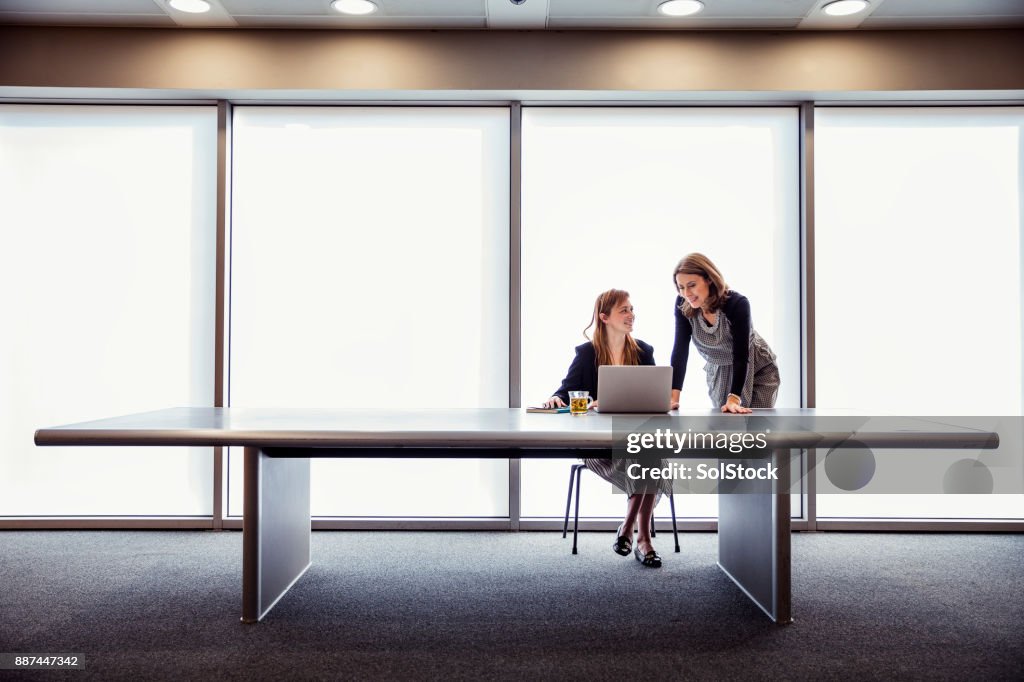 Succesvolle en vol vertrouwen zakenvrouwen