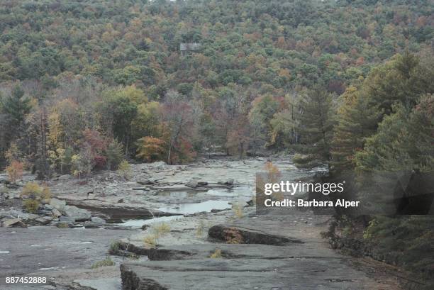 The Ashokan Reservoir in Ulster County, New York, October 1991.