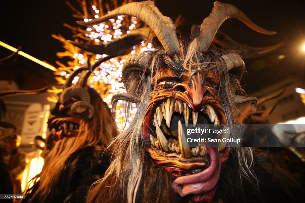 Krampus Creatures Parade On Saint Nicholas Day