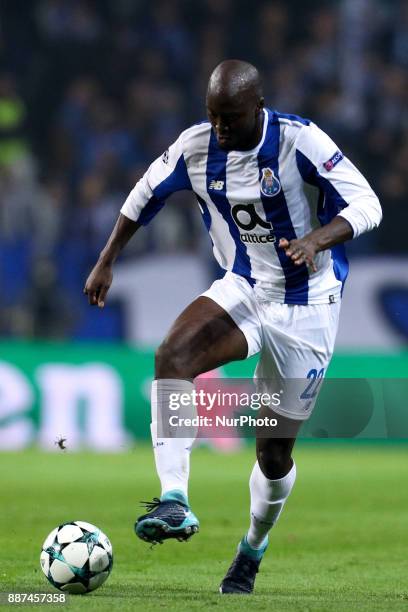 Porto's Portuguese midfielder Danilo Pereira in action during the UEFA Champions League Group G match between FC Porto and AS Monaco FC at Dragao...