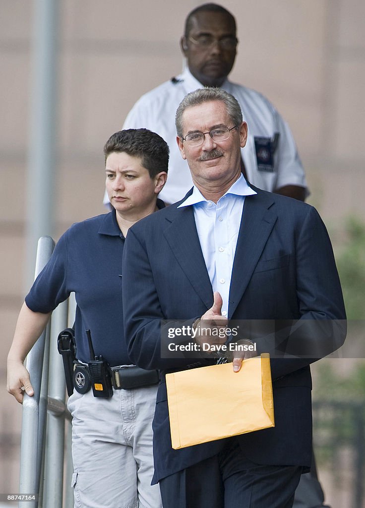 Robert Allen Stanford Attends Bail Hearing In Houston