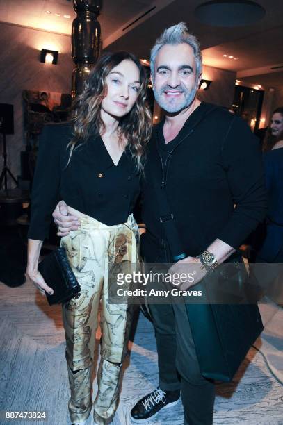 Kelly Wearstler and Martyn Lawrence Bullard attend Kelly Wearstler hosts "The Authentics" book signing launch party for Melanie Acevedo and Dara...