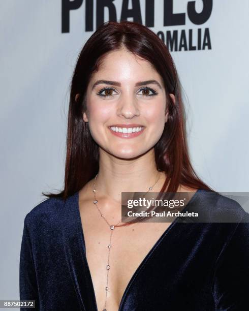 Actress Kiana Madani attends the premiere of "The Pirates Of Somalia" at The TCL Chinese 6 Theatres on December 6, 2017 in Hollywood, California.