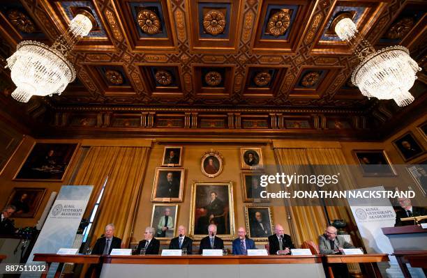 The 2017 Nobel laureate for Sveriges Riksbank Prize in Economic Sciences in Memory of Alfred Nobel, Richard Thaler , Nobel laureates in Chemistry...