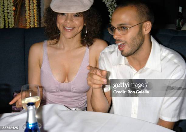 Rosie Perez & Owner of Butter Restaurant