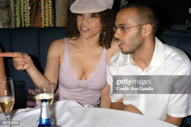 Rosie Perez & Owner of Butter Restaurant