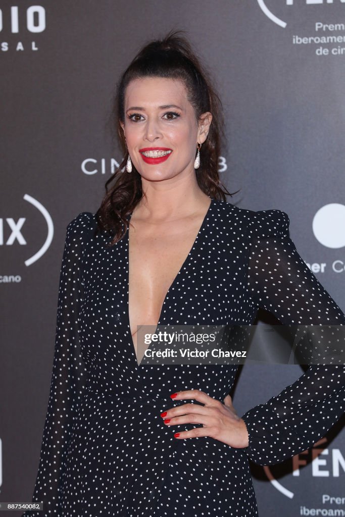 Angie Cepeda attends the Premio Iberoamericano De Cine Fenix 2017 at