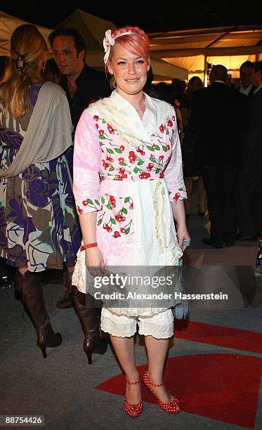 Enie van de Meiklokjes attends the 'Movie Meets Media' party at discoteque P1 on June 29, 2009 in Munich, Germany.