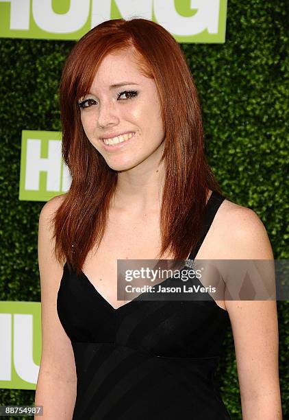 Actress Jolean Wejbe attends the premiere of HBO's new series "Hung" at Paramount Theater on the Paramount Studios lot on June 24, 2009 in Los...