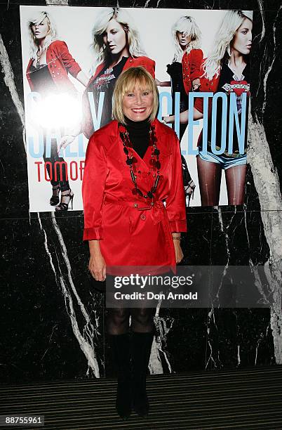 Belinda Green arrives for the official launch of Sally Singleton's new single 'Tomorrow' in the Piano Room on June 30, 2009 in Sydney, Australia.