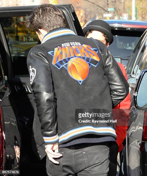 Mark Ronson is seen walking in Soho on December 6, 2017 in New York City.