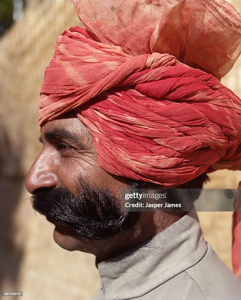 Local man with moustache, Jodhpur