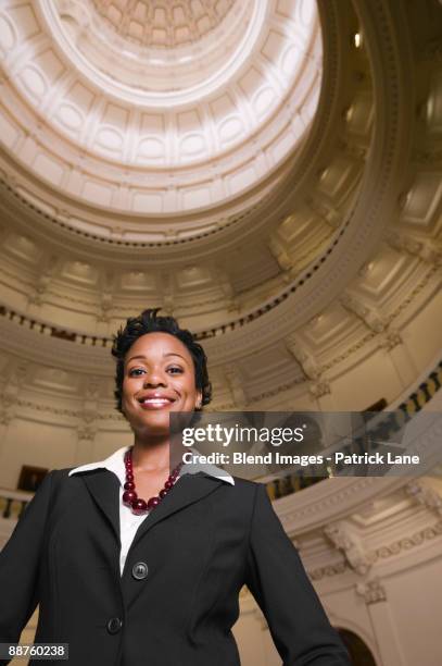 african businesswoman in capitol building - inside capitol building washington dc stock pictures, royalty-free photos & images