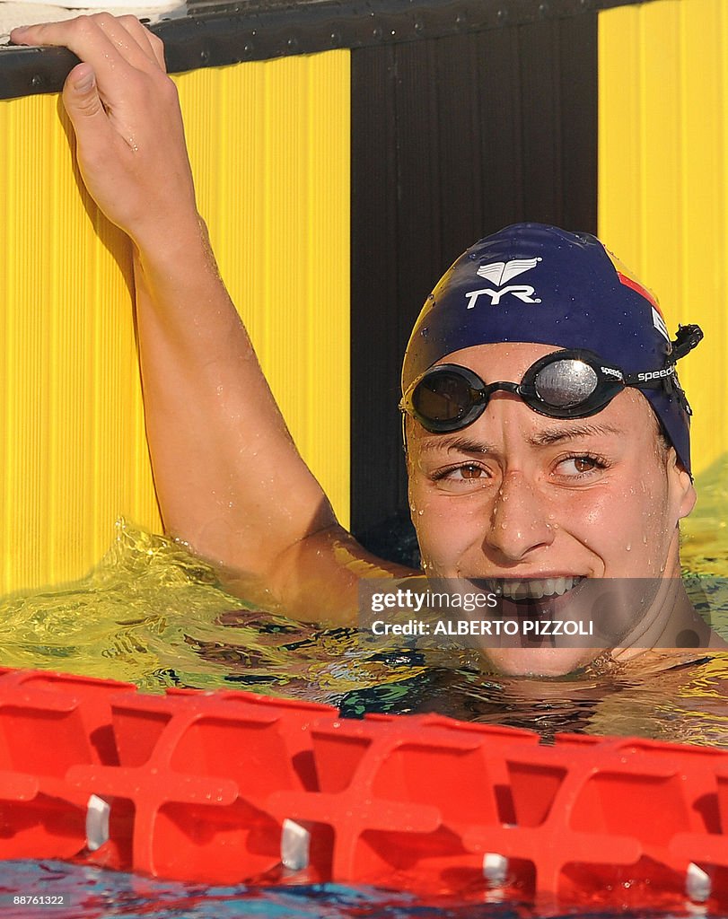 Spanish swimmer Patricia Castro Ortega r