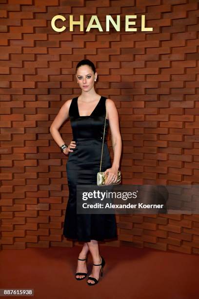 Kaya Scodelario arrives for the Chanel - Collection Metiers d'Art Paris Hamburg 2017/18 at The Elbphilharmonie on December 6, 2017 in Hamburg,...