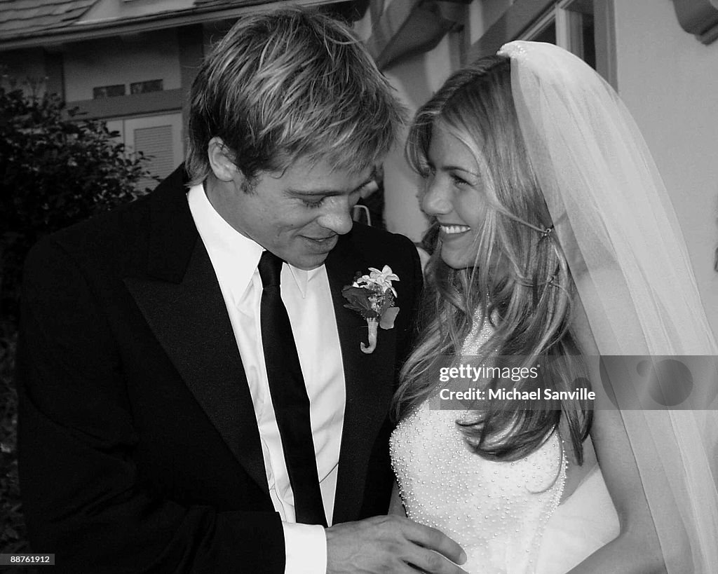 Brad Pitt Jennifer Aniston Wedding