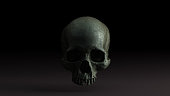 Skull / Old / Bronze