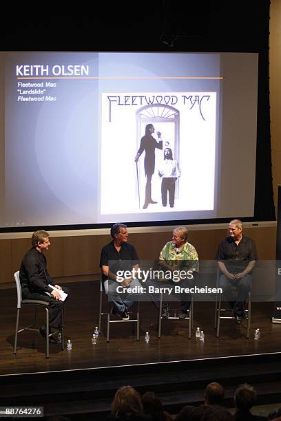 Ron Nevison , Keith Olsen and Mike Clink attend the GRAMMY SoundTables: Behind the Glass at Shure, Inc on June 25, 2009 in Niles, Illinois.