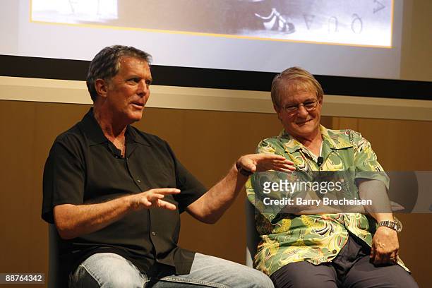 Ron Nevison and Keith Olsen attend the GRAMMY SoundTables: Behind the Glass at Shure, Inc on June 25, 2009 in Niles, Illinois.