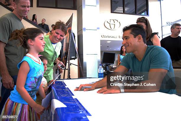 Mario Lopez visits Oxmoor Toyota to promote "Extra" on June 30, 2009 in Louisville, Kentucky.