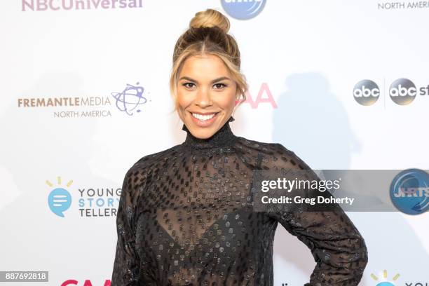 Model, Recording Artist and Actress Gwendolyn Osborne-Smith attends The Junior Hollywood Radio & Television Society's 15th Annual Holiday Party at Le...