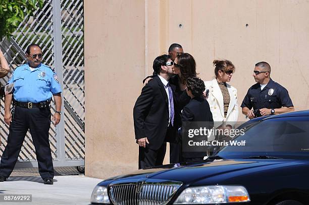 Actress Kate Jackson arrives at Cathedral of Our Lady of the Angels on June 30, 2009 in Los Angeles, California.