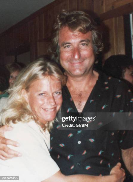 Financier Bernard Madoff and his wife Ruth Madoff at their Montauk beach house during July 1980 in Montauk, NY.