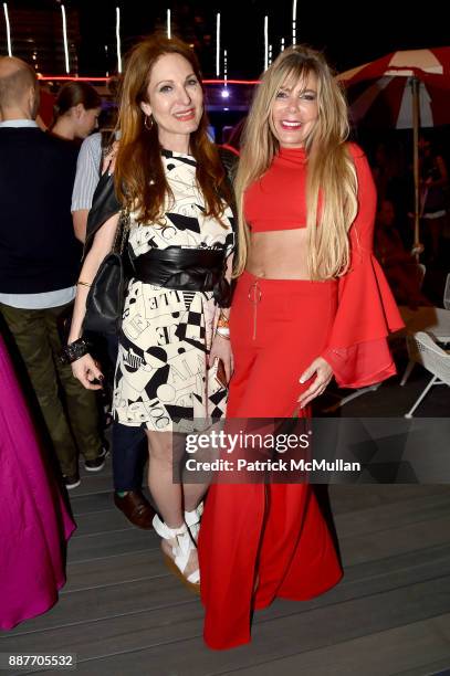 Tara Solomon and Marcella Acosta attend Faena Forum Opening Night at Faena Hotel on December 4, 2017 in Miami Beach, Florida.