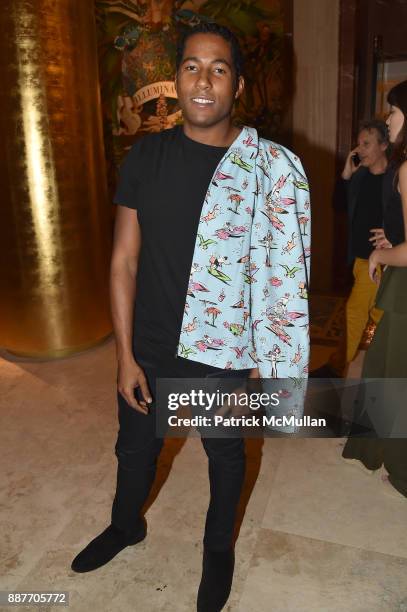 Hassan Pierre attends Faena Forum Opening Night at Faena Hotel on December 4, 2017 in Miami Beach, Florida.